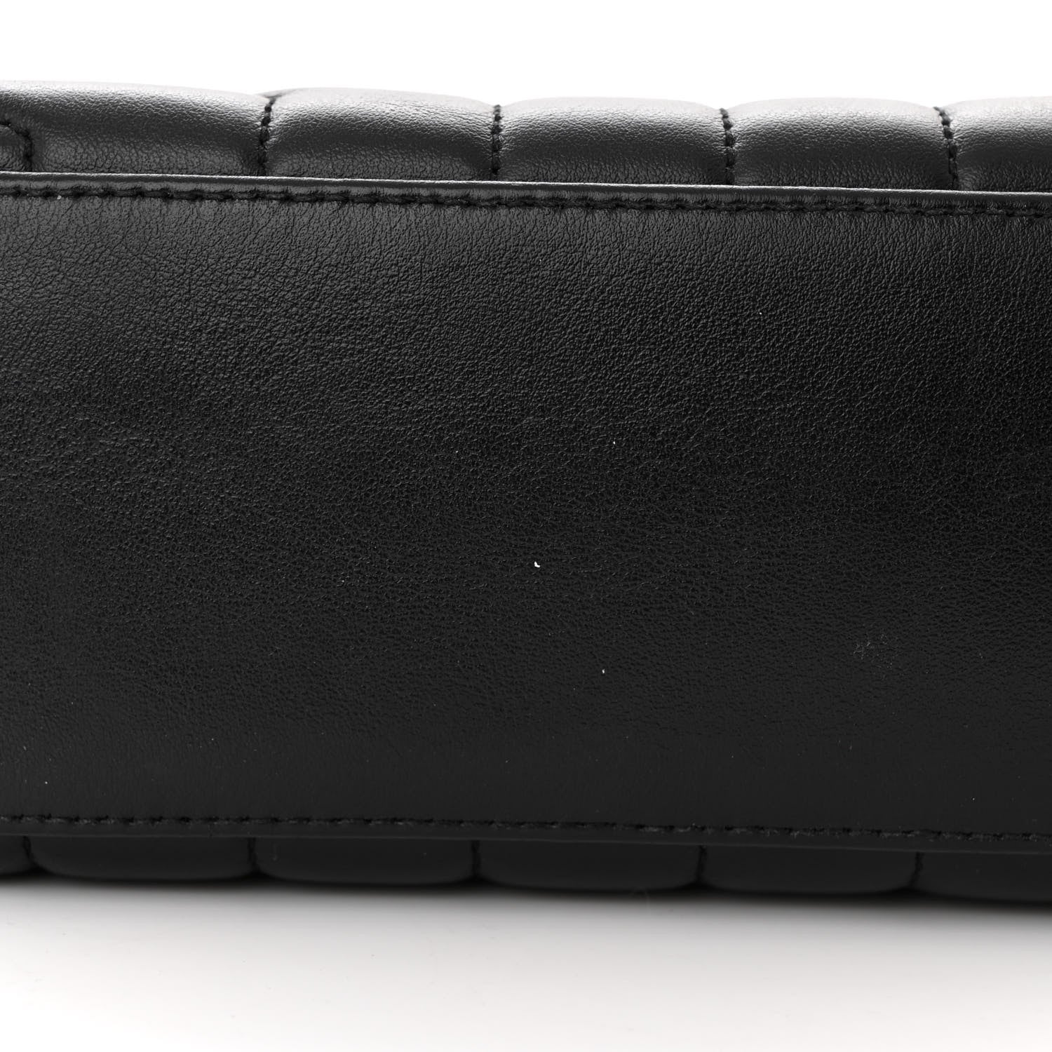 Saint Laurent Calfskin Y Quilted Monogram Small Loulou Chain Satchel Black 11 of 11