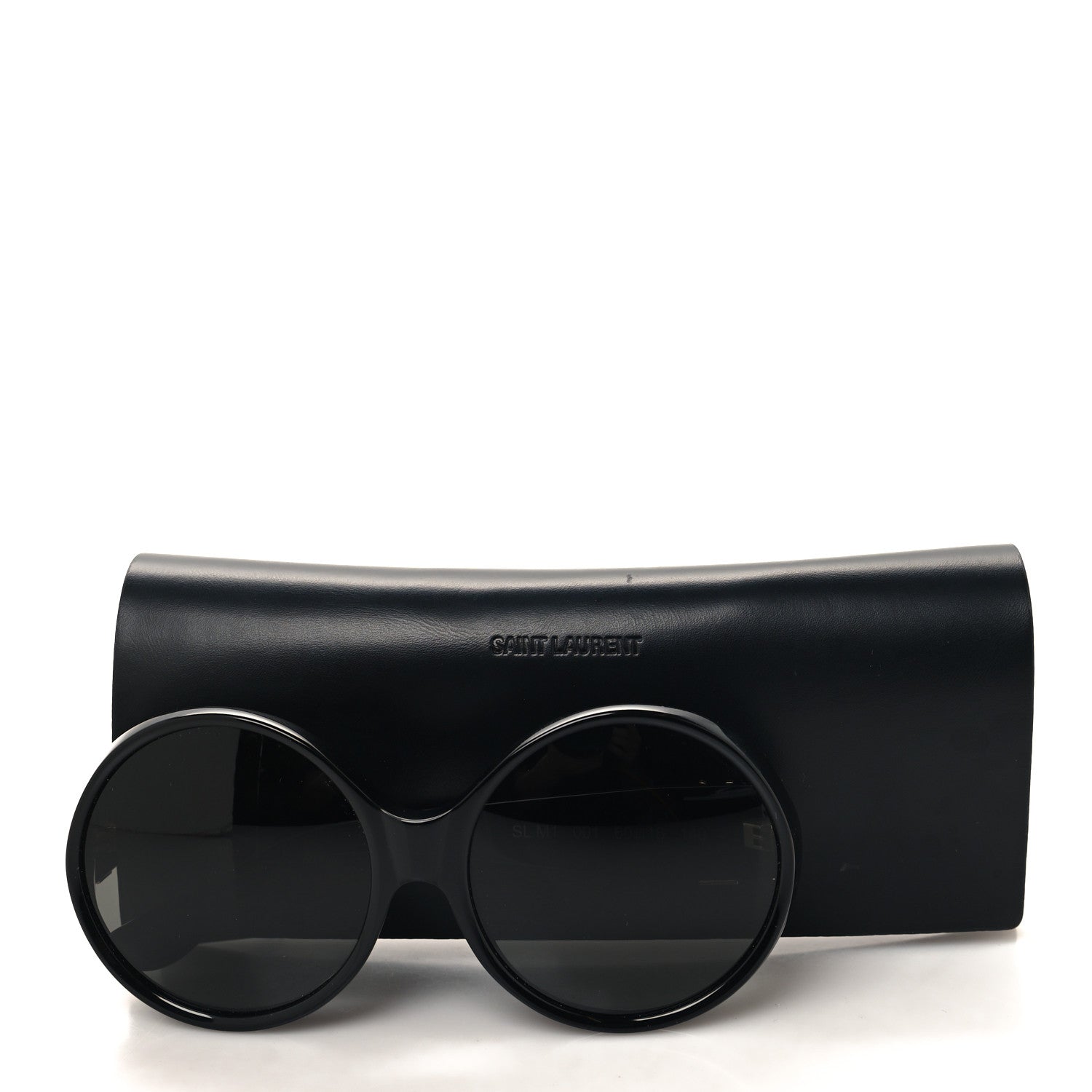Saint Laurent Round SL M1 Sunglasses Black 8 of 8