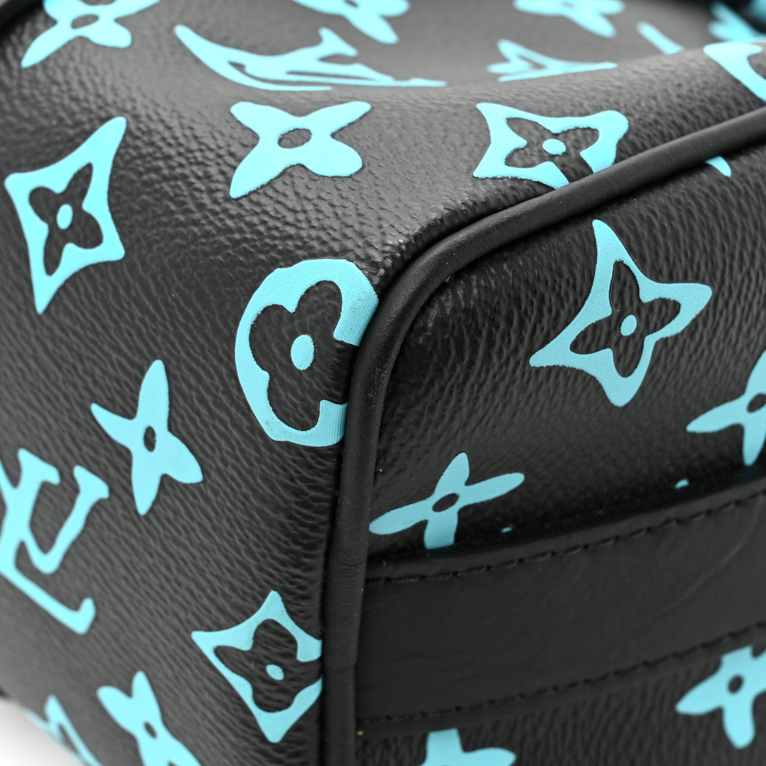 Louis Vuitton Monogram Playground Keepall Bandouliere 25 Black 17 of 18
