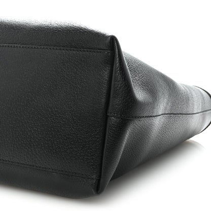 Gucci Textured Calfskin Web Medium Ophidia Shopping Tote Black 10 of 10