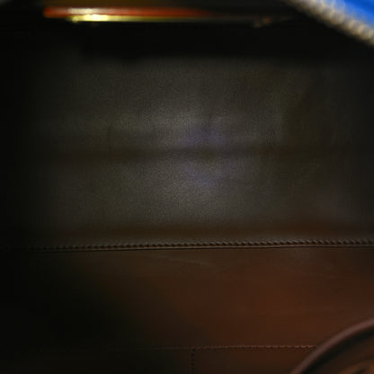 Louis Vuitton Calfskin Monogram Speedy P9 Bandouliere 30 Blue 5 of 9
