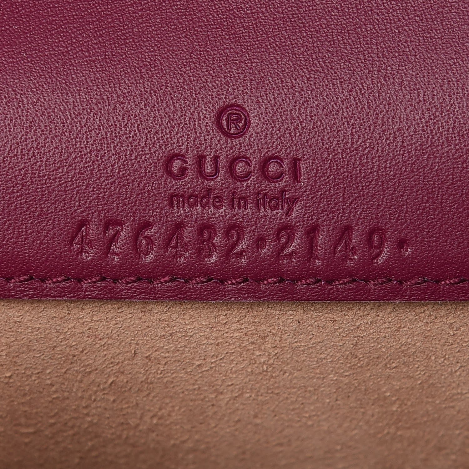 Gucci Velvet Super Mini Dionysus Shoulder Bag Fuchsia Violet Cyclamen 6 of 6