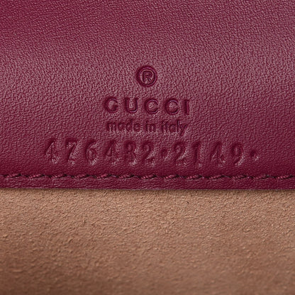 Gucci Velvet Super Mini Dionysus Shoulder Bag Fuchsia Violet Cyclamen 6 of 6