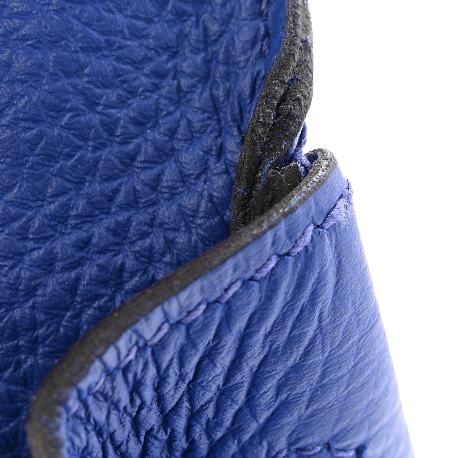 Hermes Togo Kelly Retourne 32 Bleu Electrique 14 of 17