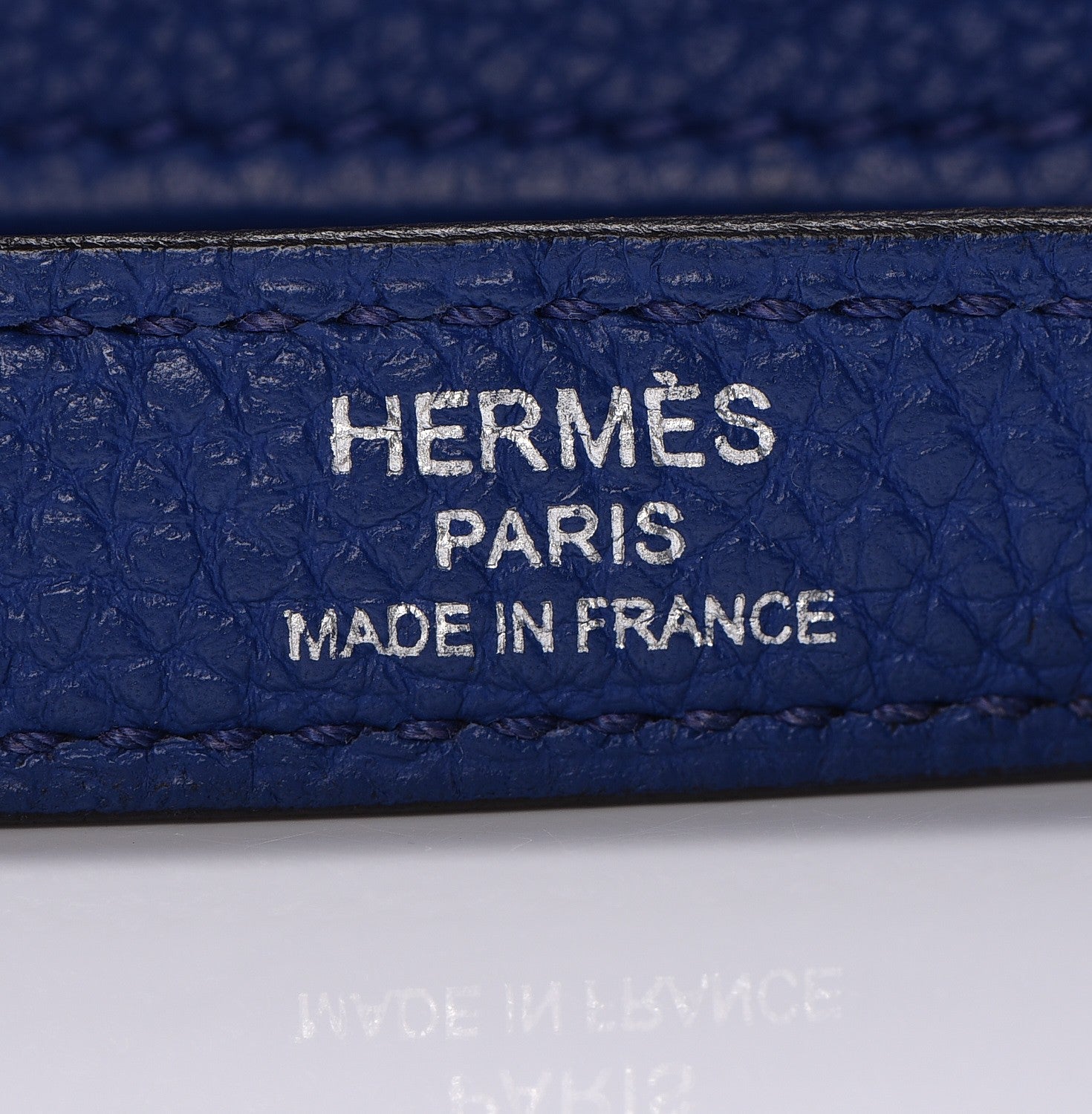 Hermes Togo Kelly Retourne 28 Bleu Electrique 29 of 32