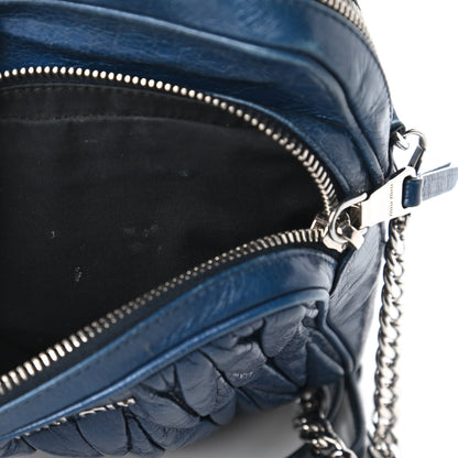 Miu Miu Matelasse Lux Crossbody Cobalto 10 of 10