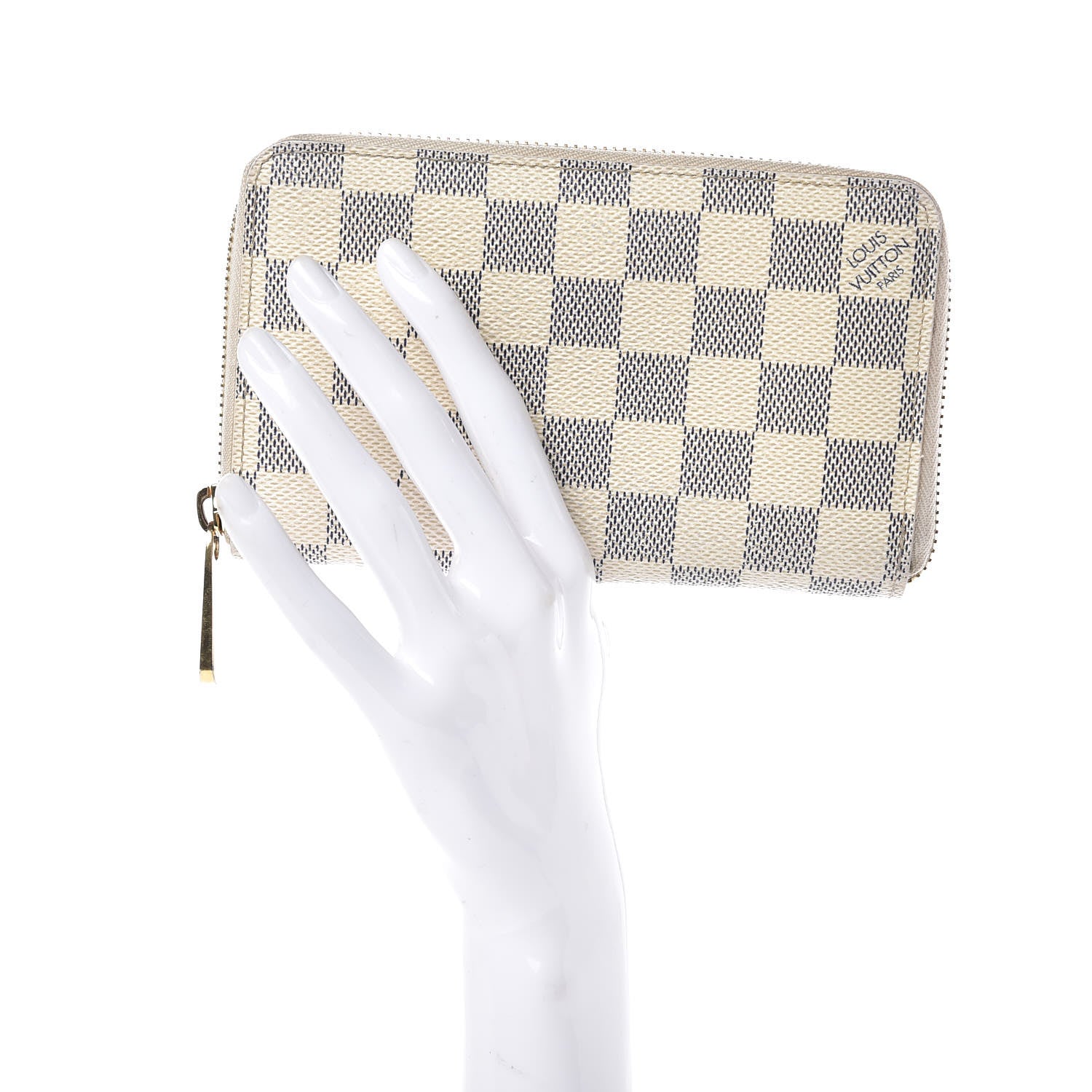Louis Vuitton Damier Azur Compact Zippy Wallet 2 of 10
