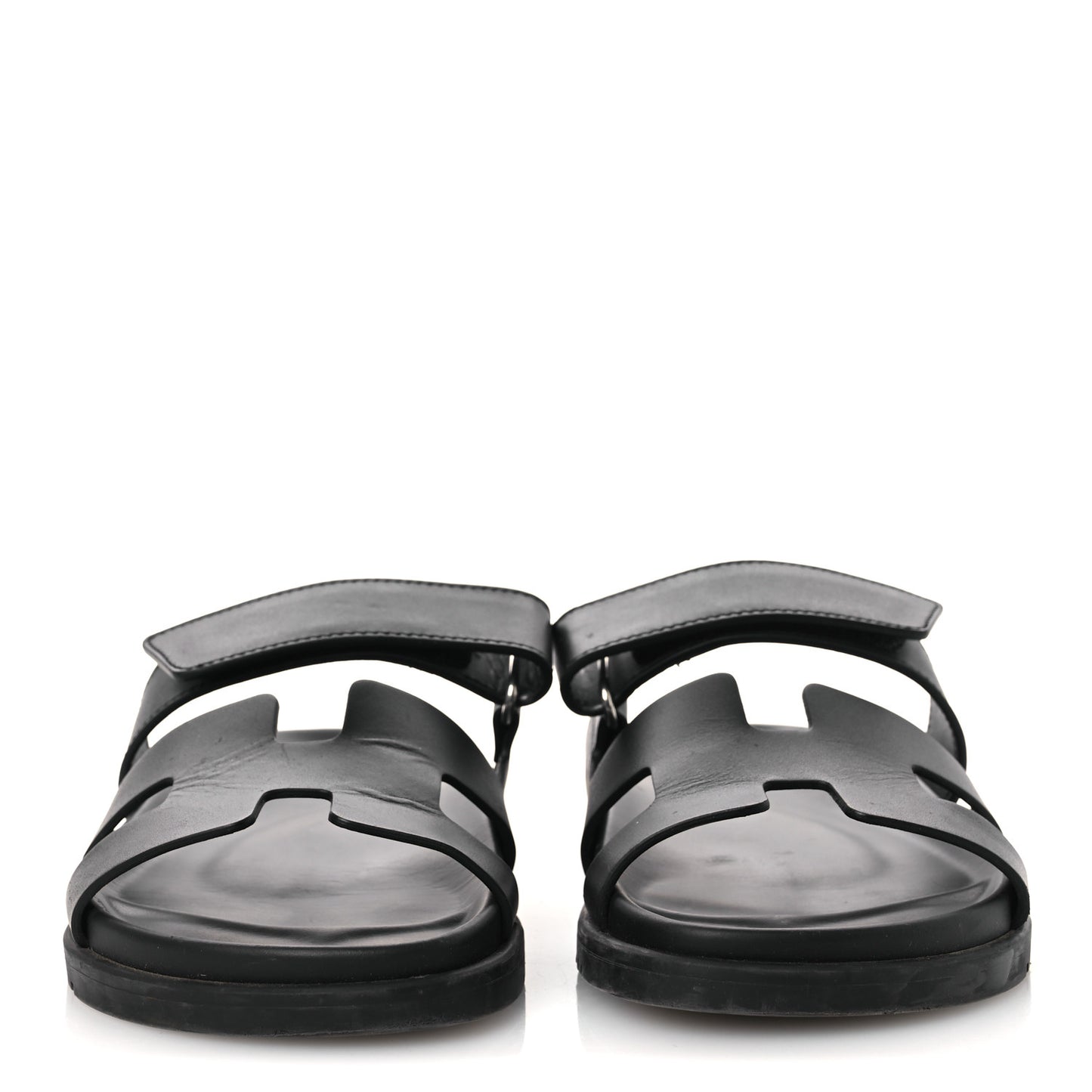 Calfskin Womens Chypre Sandals 37 Black