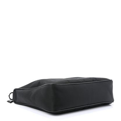 Prada Re-Nylon Saffiano Pocket Zippered Shoulder Bag Black 3 of 8