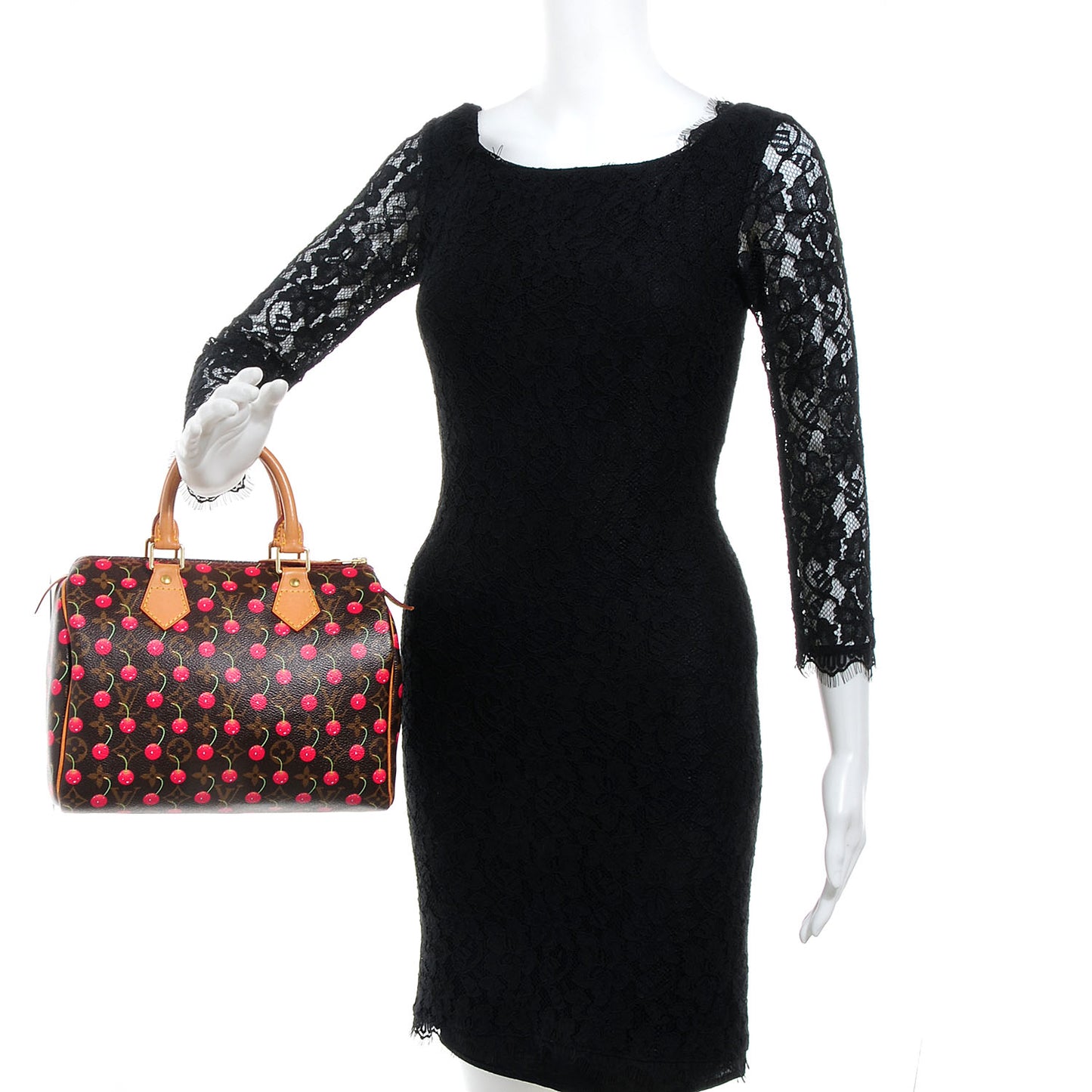 Monogram Cerises Speedy 25