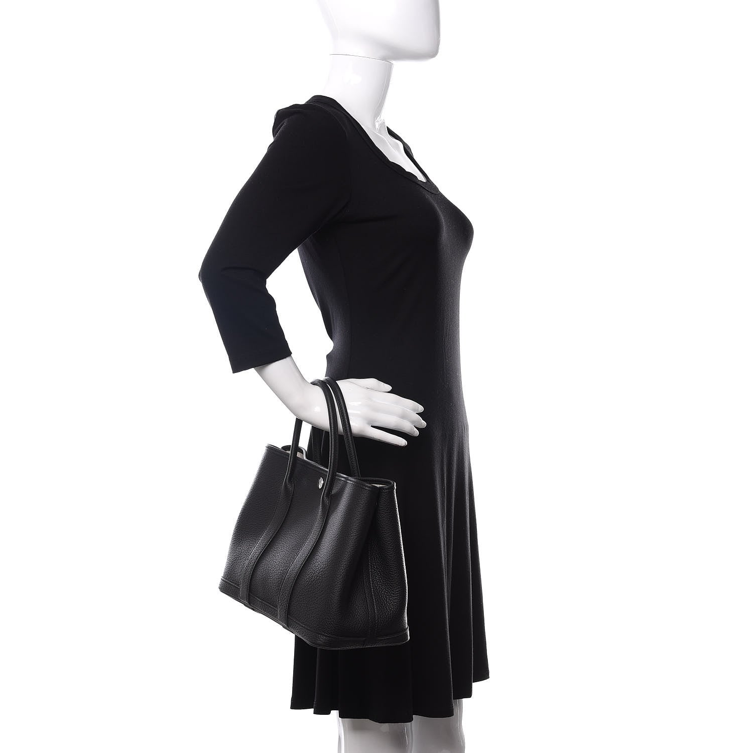 Hermes Negonda Garden Party 30 TPM Black 2 of 11