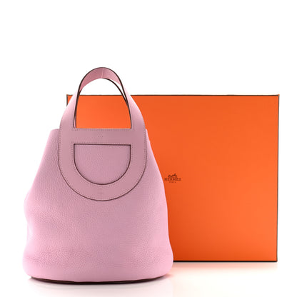 Hermes Taurillon Clemence Swift In-The-Loop 23 Bag Mauve Sylvestre 11 of 11