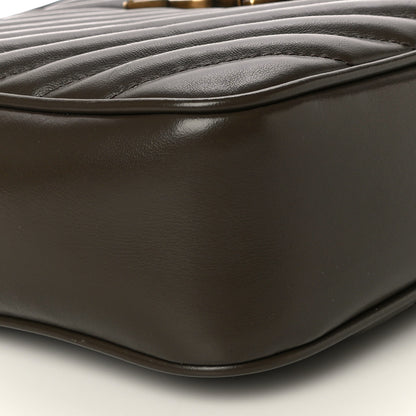 Saint Laurent Calfskin Matelasse Monogram Lou Camera Bag Military Olive 9 of 11