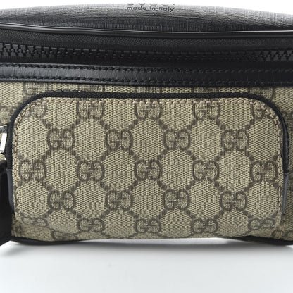 Gucci GG Supreme Monogram Belt Bag Black 10 of 10