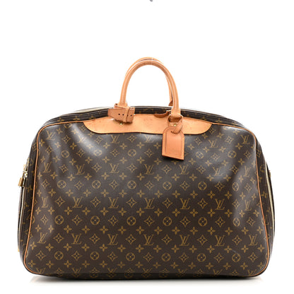 Louis Vuitton Monogram Alize 2 Compartment Luggage Travel Bag 1 of 14