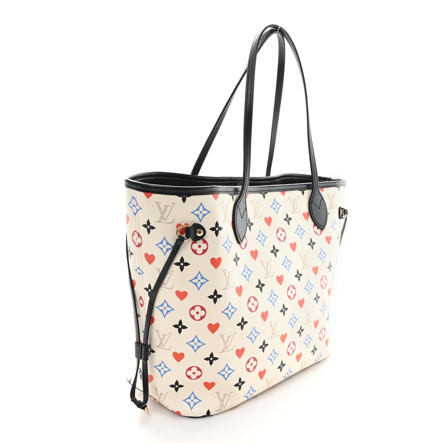 Louis Vuitton Game On Neverfull MM White 4 of 11