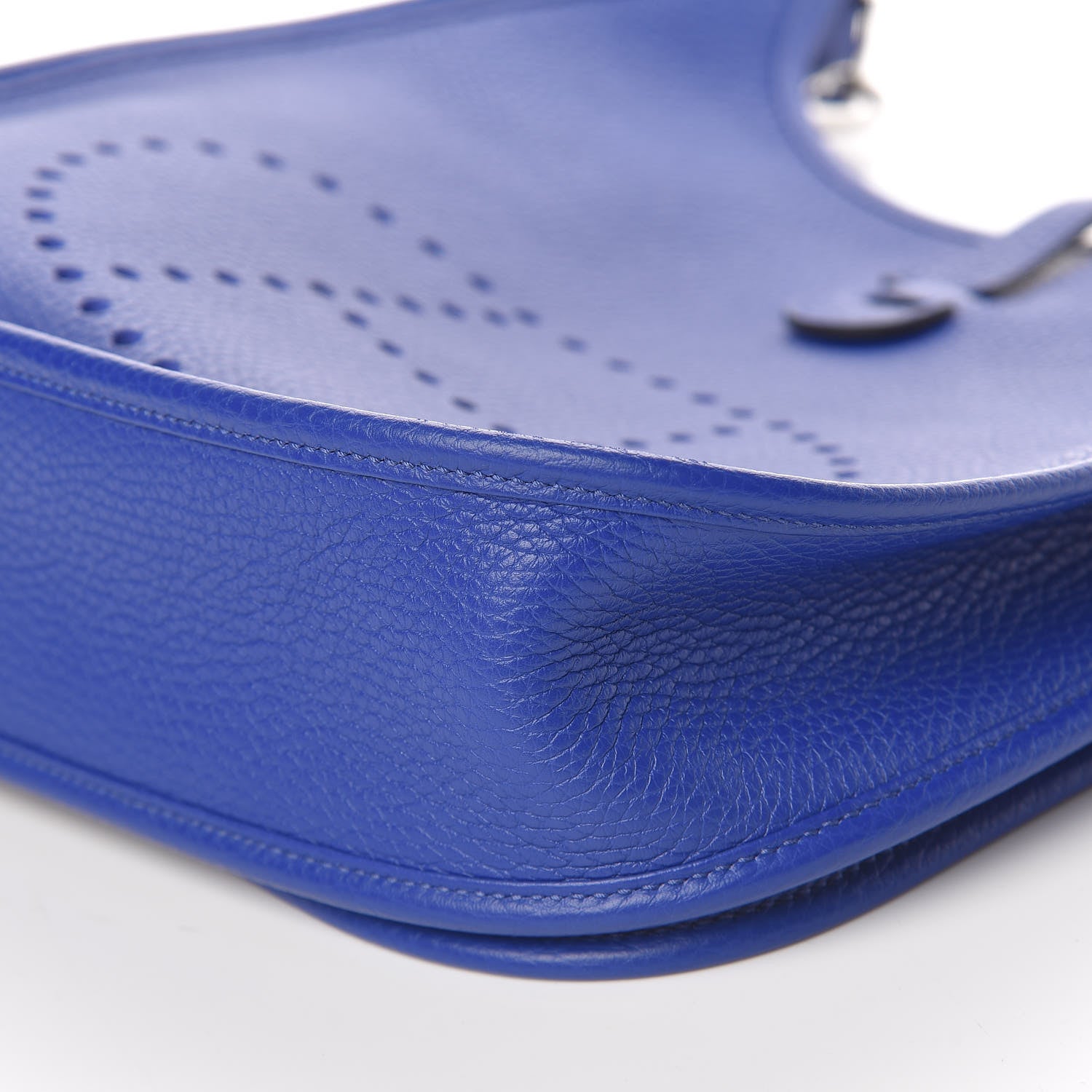 Hermes Taurillon Clemence Evelyne III PM Bleu Electrique 9 of 11