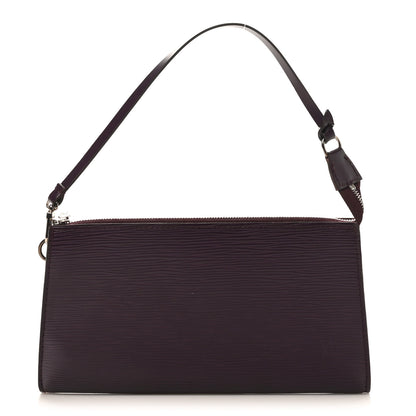 Louis Vuitton Epi Pochette Accessories 24 Cassis 1 of 10