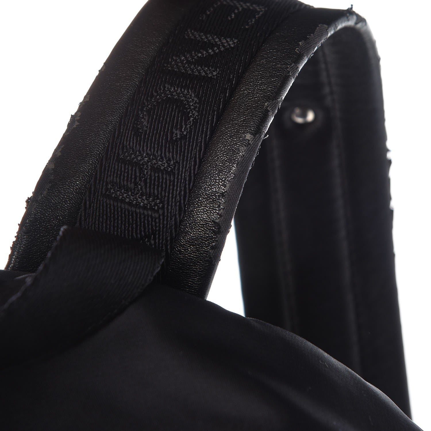 Givenchy Nylon Calfskin Bull Skull Backpack Black 10 of 14