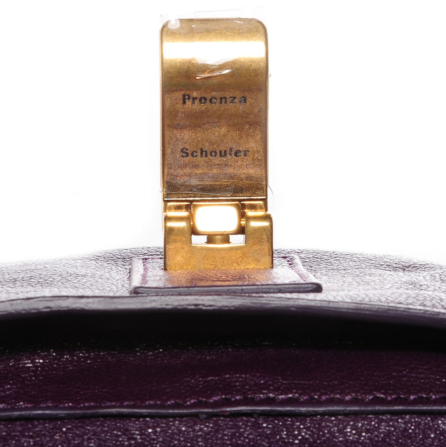 Lambskin PS1 Mini Pouch Messenger Bag Grape Jam