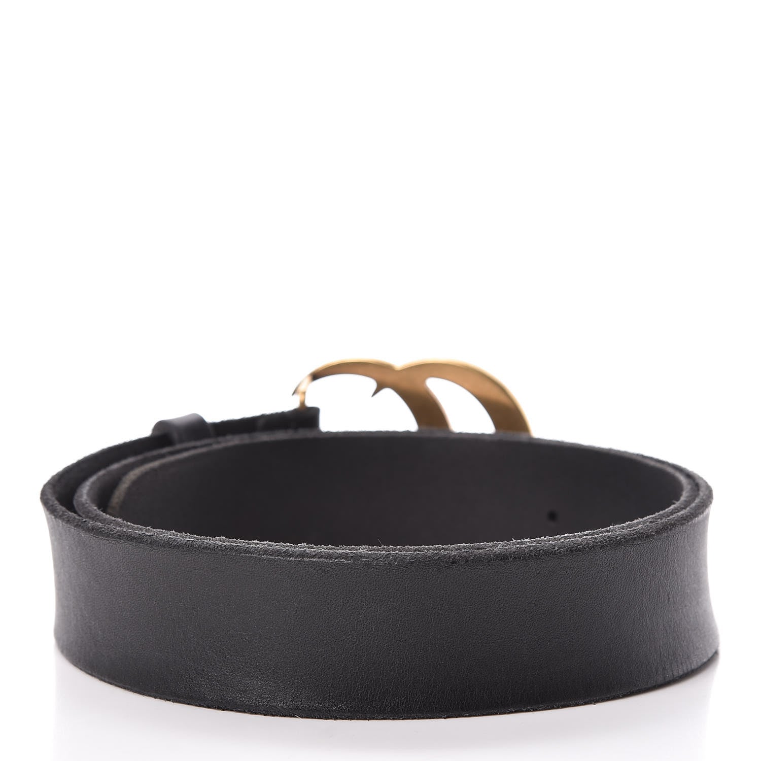 Gucci Faded Calfskin Double G 40mm Belt 90 36 Black 3 of 9