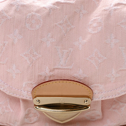 Louis Vuitton Monogram Denim Sunset Washed Pink 7 of 10