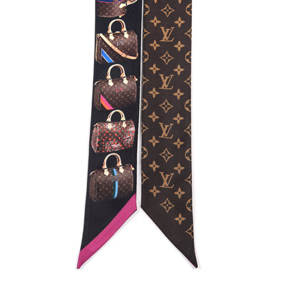Louis Vuitton Silk Monogram Tribute to Speedy BB Bandeau 4 of 4