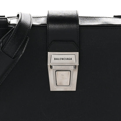 Balenciaga Textured Calfskin Camera Bag Black 7 of 11