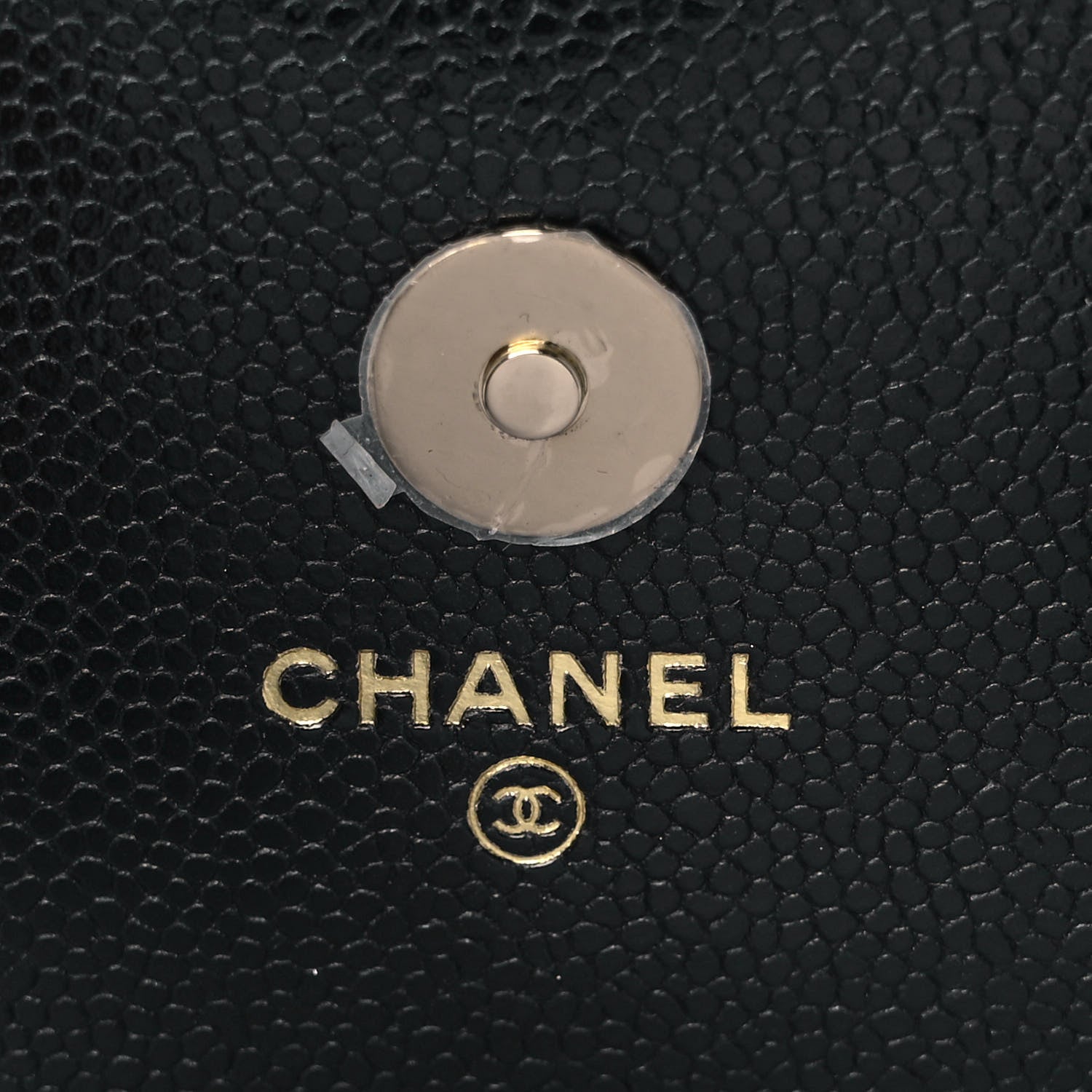 Chanel Caviar Quilted Business Affinity Clutch With Chain Black 5 of 10