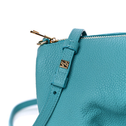 Loewe Calfskin Mini Elephant Crossbody Bag Turquoise 5 of 7