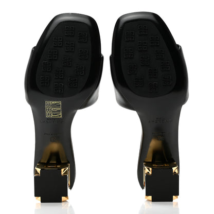 Givenchy Calfskin G Cube 45mm Kitten Heels 36 Black 5 of 11