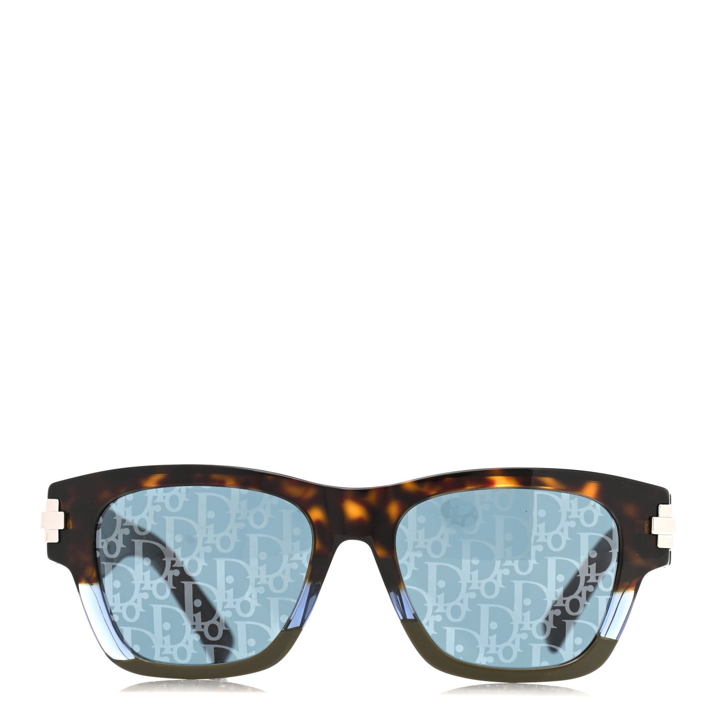 Acetate DiorBlackSuit XL S2U Oblique Sunglasses Blue Tortoise