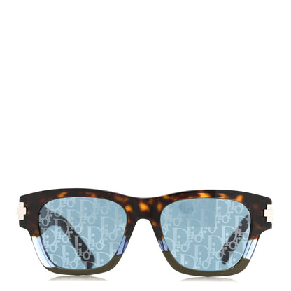 Christian Dior Acetate DiorBlackSuit XL S2U Oblique Sunglasses Blue Tortoise 2 of 7