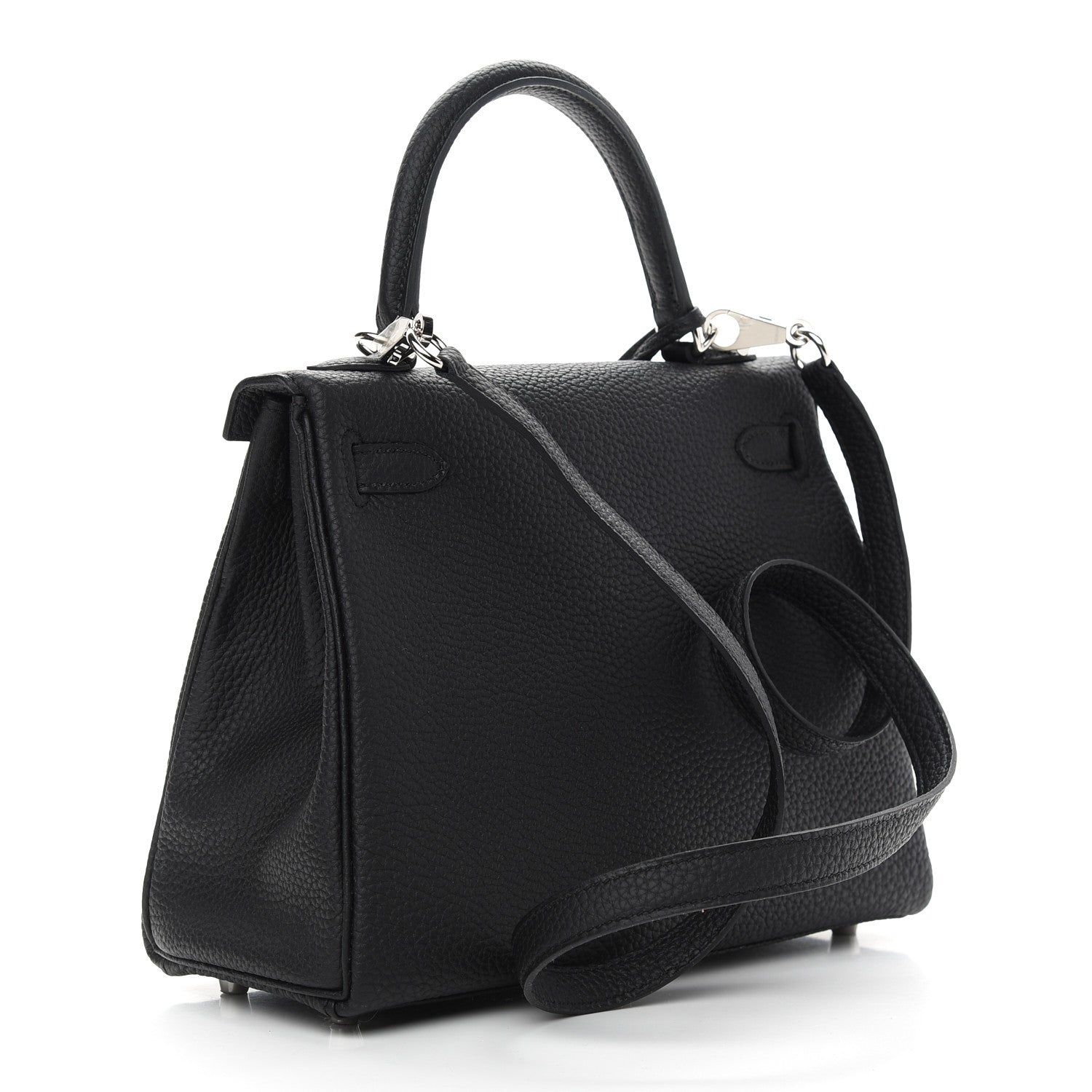Hermes Togo Kelly Retourne 25 Black 3 of 10