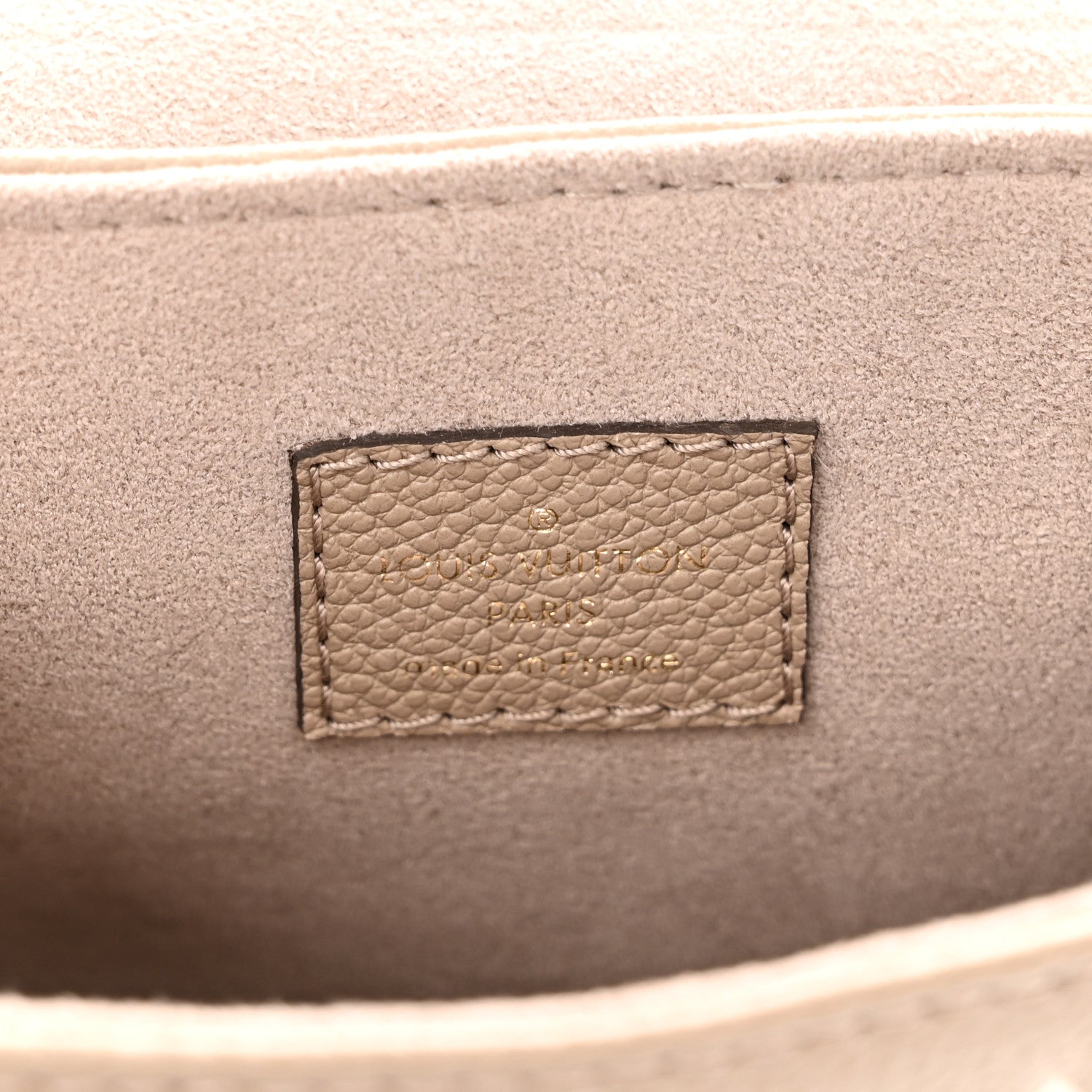 Louis Vuitton Empreinte Monogram Giant Tiny Backpack Tourterelle Cream 6 of 9