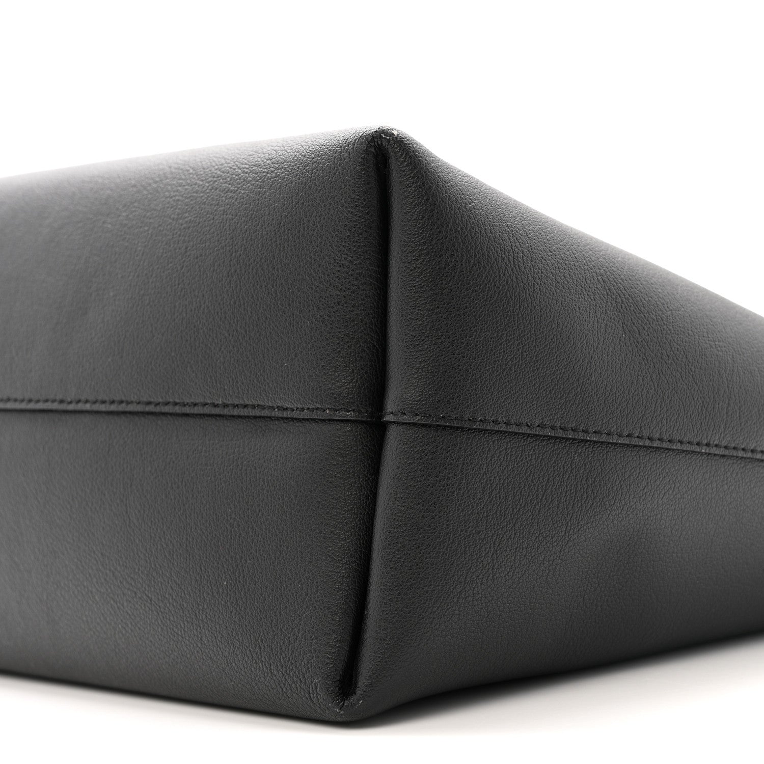 Saint Laurent Calfskin Large Shopping Tote Black 11 of 13