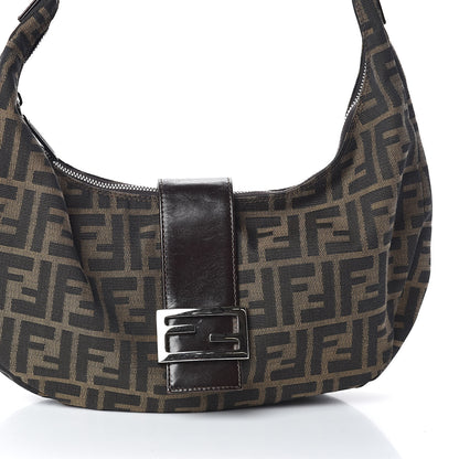 Fendi Zucca Hobo Tobacco 7 of 9