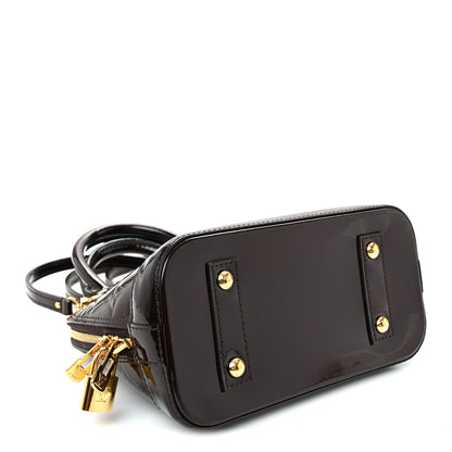 Louis Vuitton Vernis Alma BB Amarante 4 of 10