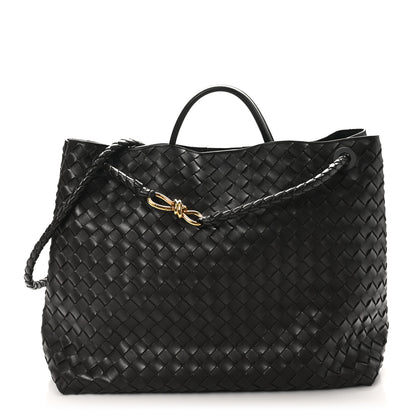 Bottega Veneta Nappa Intrecciato Large Andiamo Shoulder Bag Fondant 1 of 9