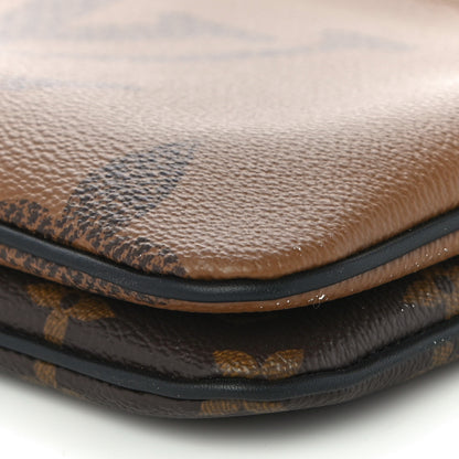 Louis Vuitton Reverse Monogram Giant Double Zip Pochette 10 of 13