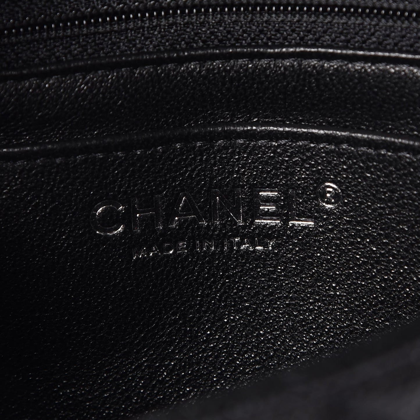 Caviar Quilted Mini Square Flap Black