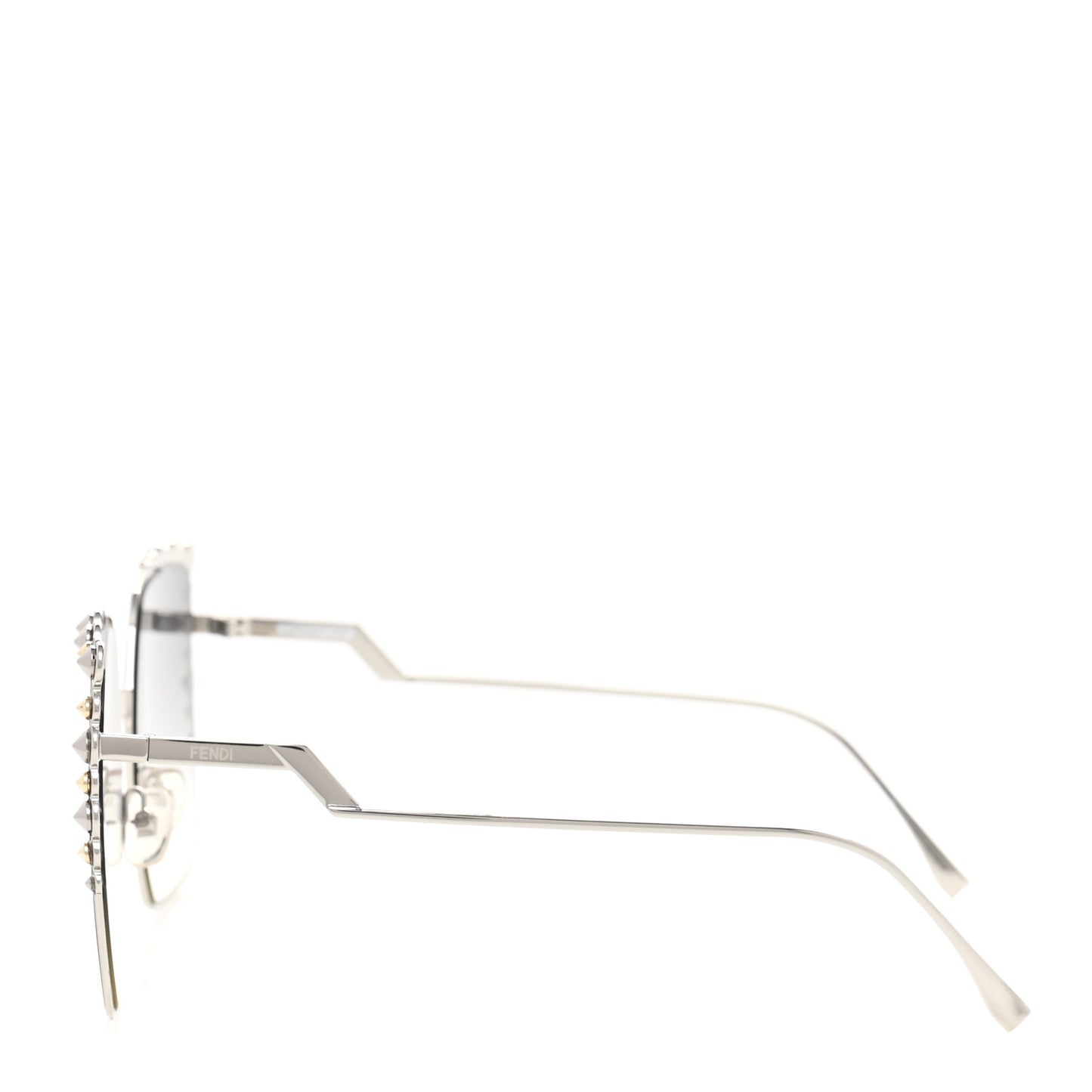 Metal Dots Square Sunglasses FF 0259/S Palladium