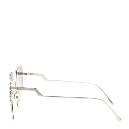 Fendi Metal Dots Square Sunglasses FF 0259/S Palladium 3 of 8