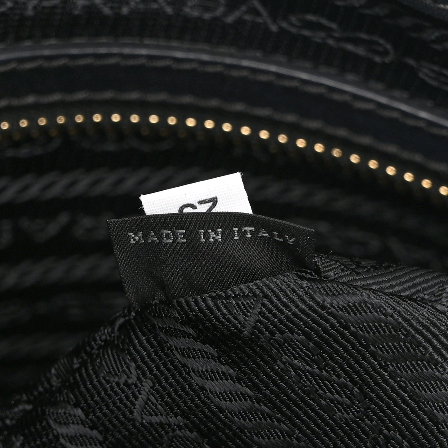 Tessuto Nylon Zip Hobo Black
