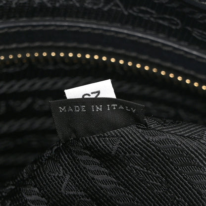 Prada Tessuto Nylon Zip Hobo Black 7 of 10