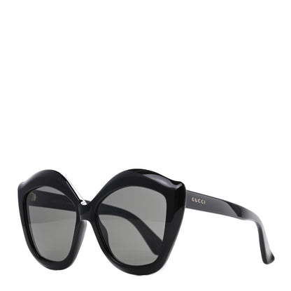 Gucci Cat Eye GG0117S Sunglasses Black 1 of 8