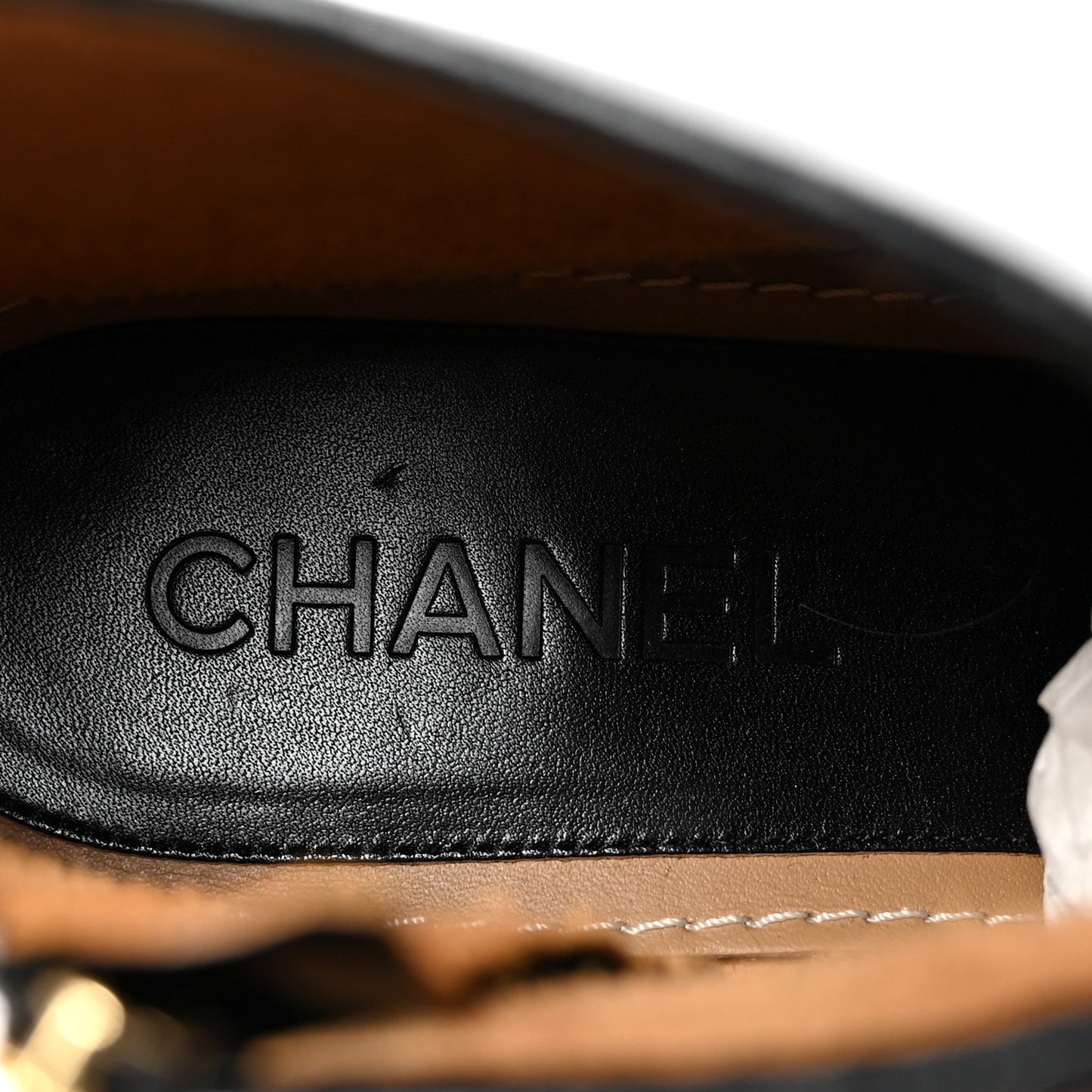 Aged Calfskin CC Ankle Boots 41 Black