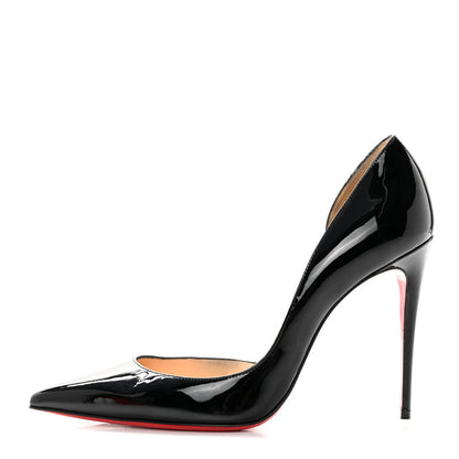 Christian Louboutin Patent Iriza 100 Pumps 40.5 Black 1 of 23