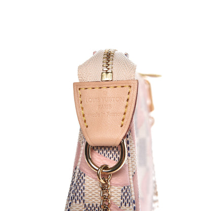 Louis Vuitton Damier Azur Tahitienne Mini Pochette Accessories 7 of 8
