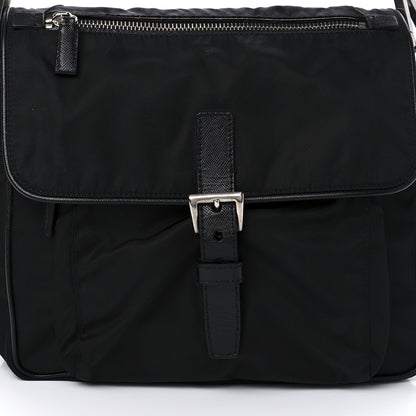 Prada Nylon Vela Shoulder Bag Black 8 of 9